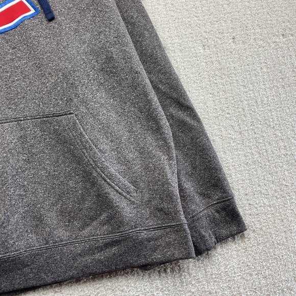 Y2K Montreal Canadiens NHL Hoodie Hockey Men L Activewear Sports Grey / Blue - Picture 4 of 14